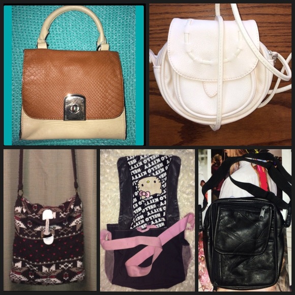 Small Cream Crossbody Purse - Picture 6 of 6